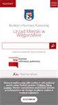 Mobile Screenshot of bip.wegorzewo.pl