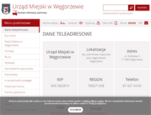 Tablet Screenshot of bip.wegorzewo.pl