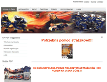 Tablet Screenshot of kppsp.wegorzewo.pl